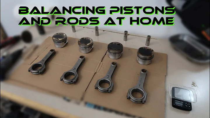Ep011 - How to balance pistons and rods at home