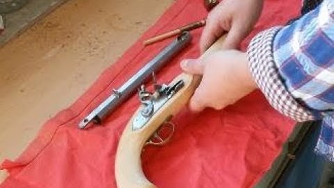 Kentucky flintlock pistol build Pt. 1 intro for the new project