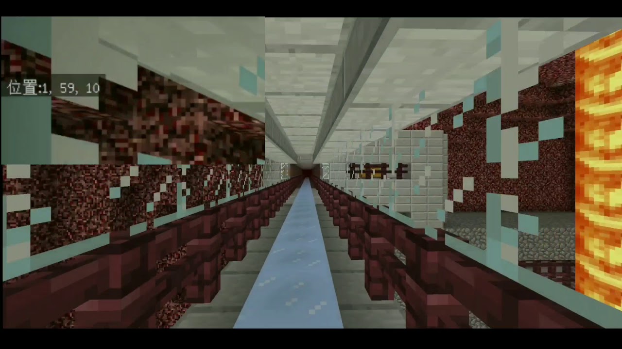 Minecraft 在地獄中飆船有點虐待手機啊 Youtube