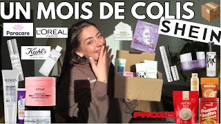 GROS UNBOXING 📦 Tous mes colis du mois (SHEIN, skincare, cheveux &amp; bons plans 💸)