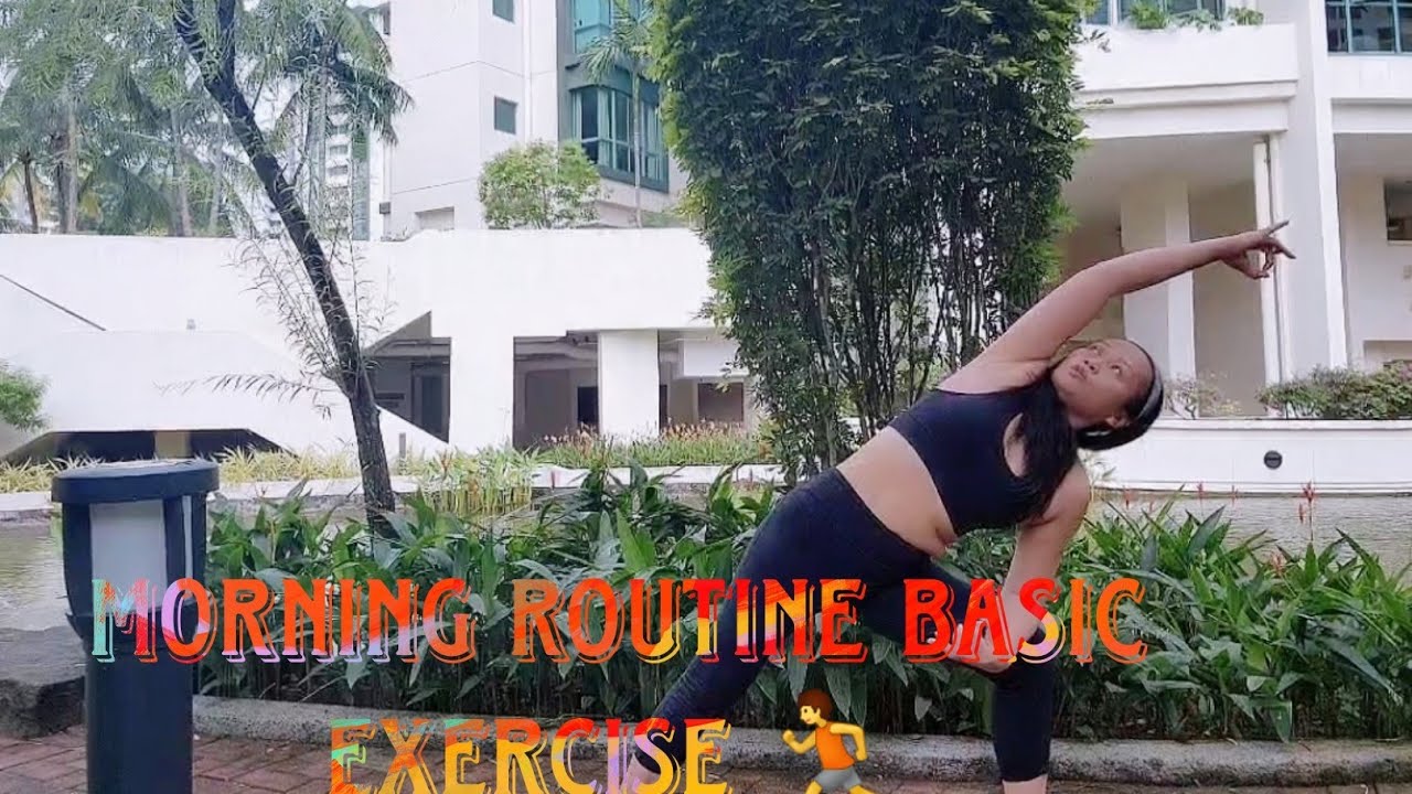 13- MINUTE MORNING ROUTINE | BASIC EXERCISE @mohrayogalifestyle - YouTube