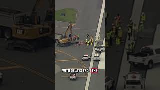 Sinkhole at LaGuardia Airport forces runway to shut down