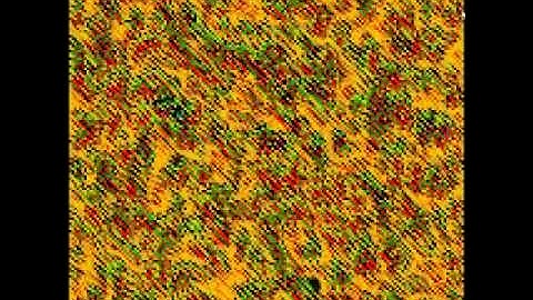 Procedural Organic Texture Animation using Continuous Cellular Automata