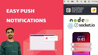 Real-Time Push Notifications with Socket.IO | React &amp; Node.js Tutorial