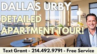 STUNNING MODERN APARTMENT TOUR | Dallas URBY