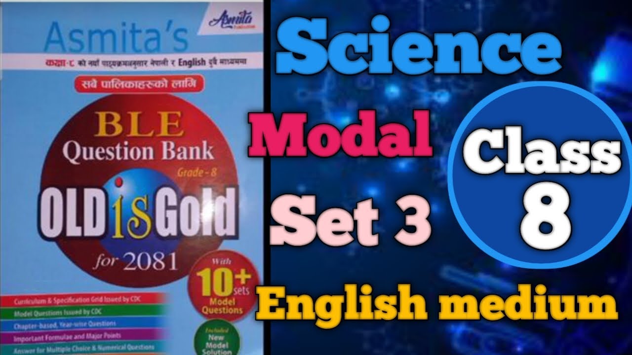 Class 8 Science Tenset Ko Set 3 All Solution🇳🇵 ️ || Ashamita Tenset ...