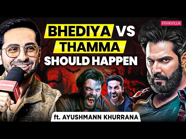 Ayushmann Khurrana on Shah Rukh Khan, Bhediya vs Thamma, Madhuri Dixit & More | Exclusive Interview