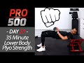 35 Minute At Home Leg Workout (with Plyo Box) - PRO 500 Day 27