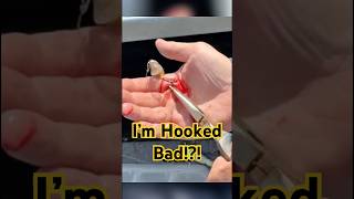 I’m double hooked! What should I do? 😬🤷#fishingvideo fishing #help