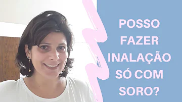 Tem algum problema fazer nebulização com soro gelado?