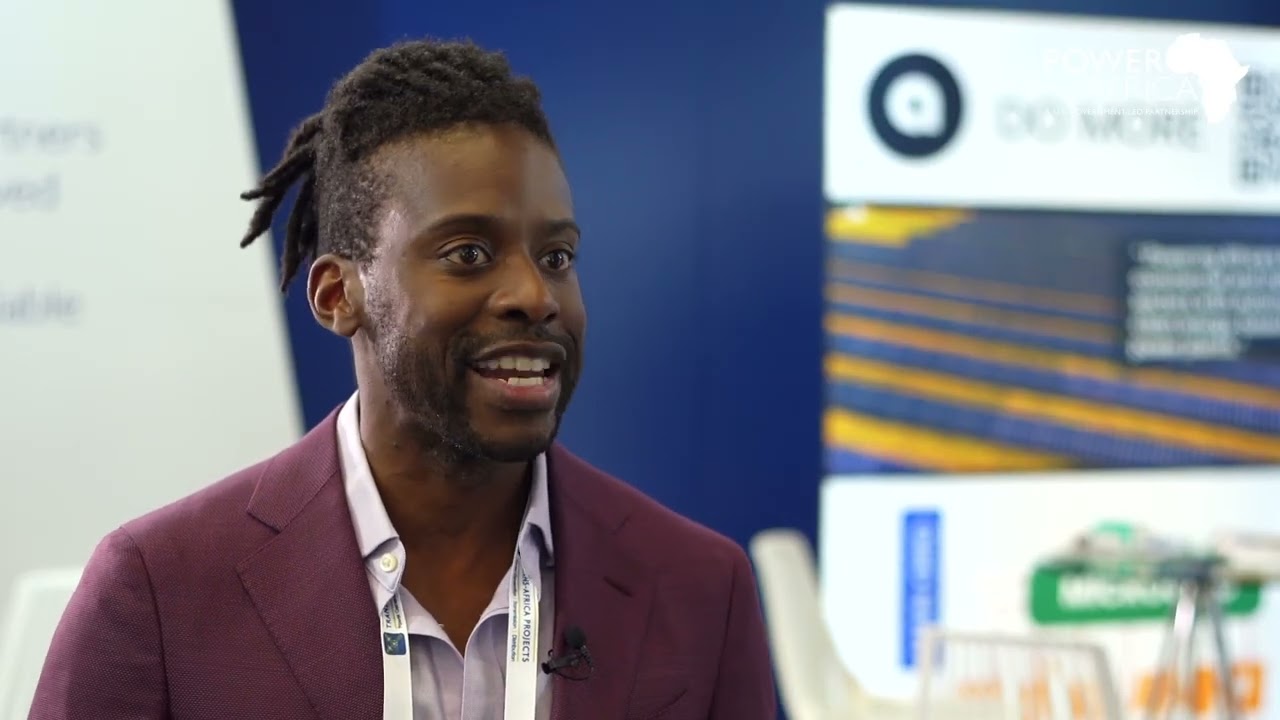 Asoba Clean Energy - CEO Program Participant at the Power Africa U.S. Pavilion at Enlit Africa 2023