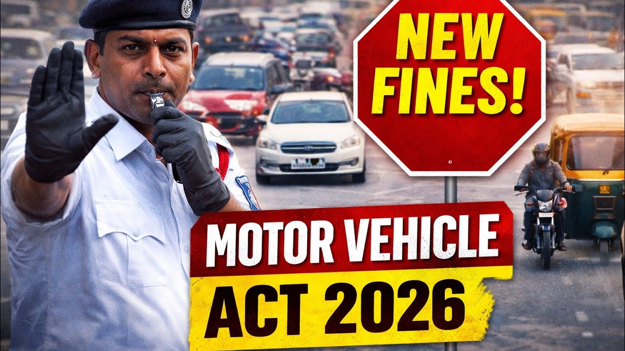 Motor Vehicle Act 2026 Explained | New Rules, Penalties & IMPORTANT Changes  🚗📜