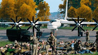 COUNTERATTACK ON KHERSON! Ukrainians blew up Russia's biggest airport invader - ARMA 3 Footage