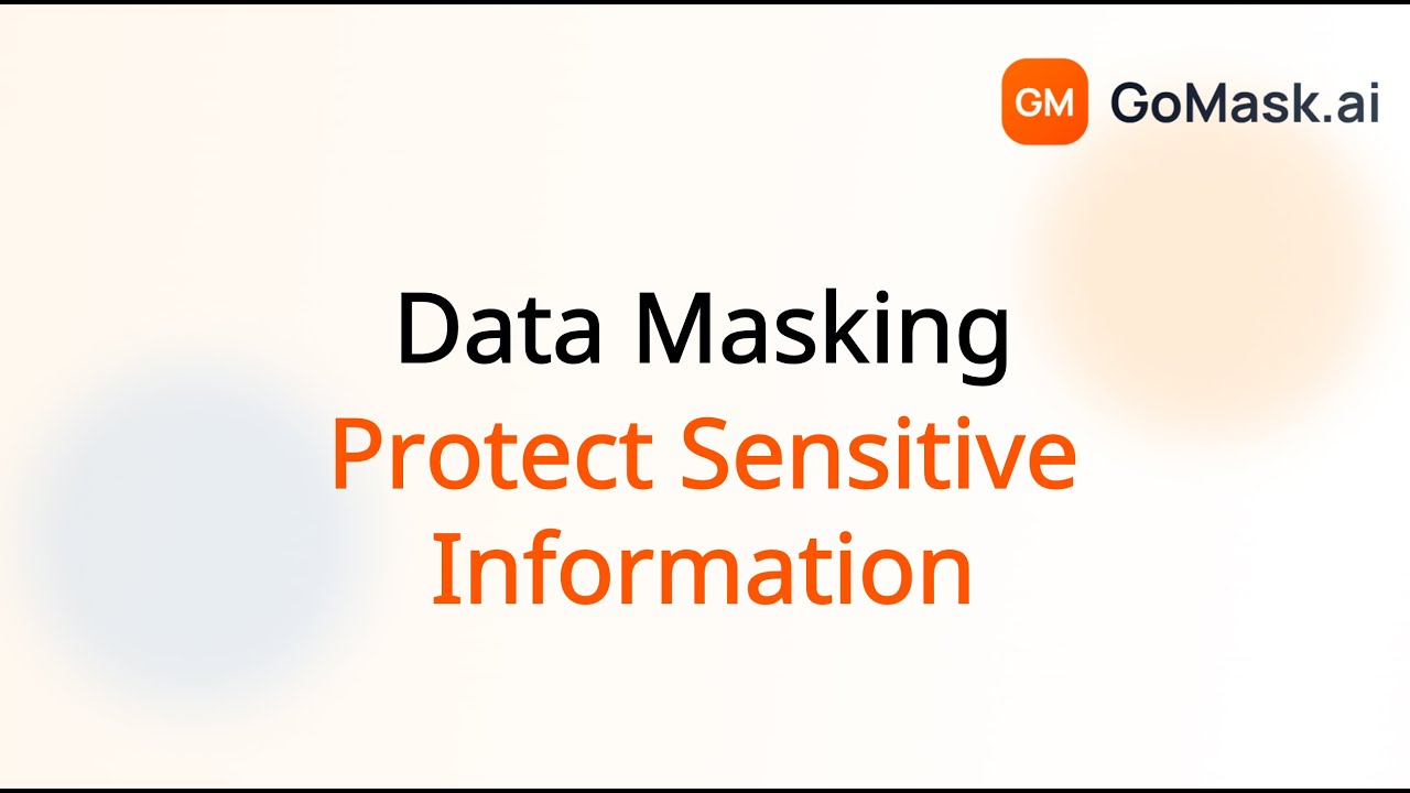 Data Masking Demo - Mask PII & Sensitive Data in 3 Clicks (GDPR / HIPAA ...