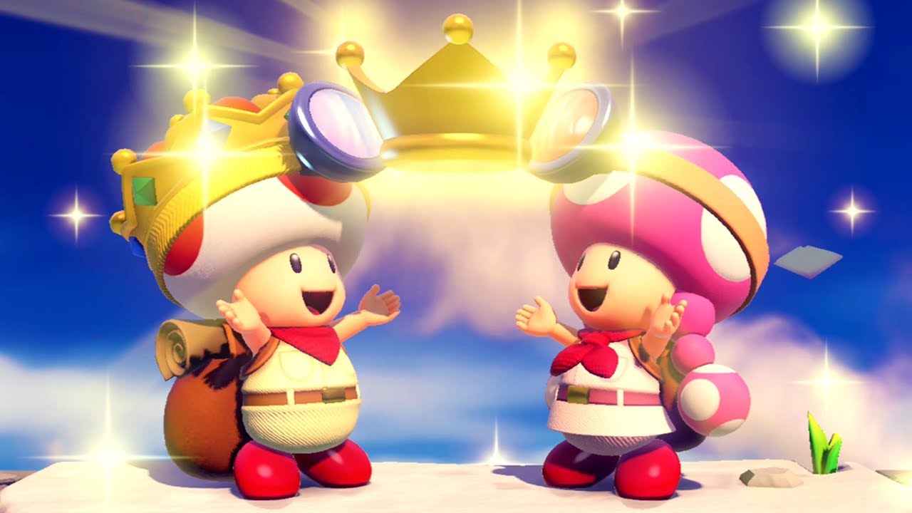 Captain Toad: Treasure Tracker - Special-1: Shifty Shrine Walkthrough (Co-op)