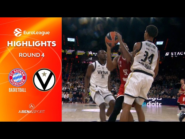 Bayern - Virtus 87:94 | EUROLEAGUE (4.kolo) | 08. oktobar 2026.
