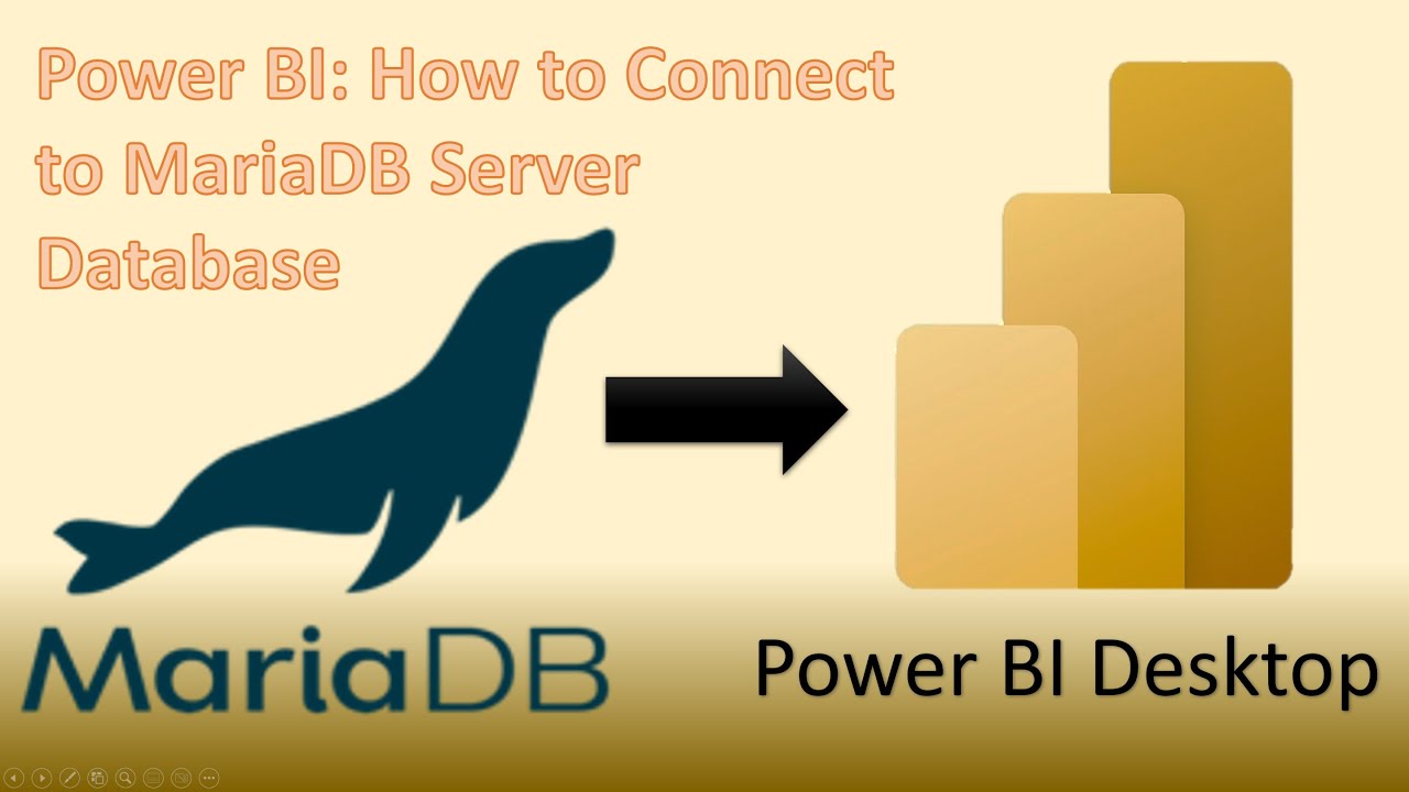 Power BI: How to Connect to MariaDB Server Database - YouTube