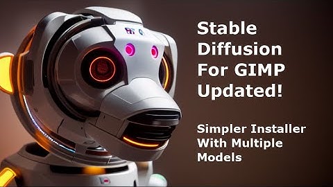 Stable Diffusion for GIMP Updated - simpler with more models support