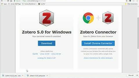 How to Install Zotero