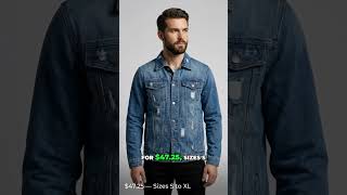 The Jacket That Goes With Everything — Men's Denim Trucker Jacket | Stylesphere FZE