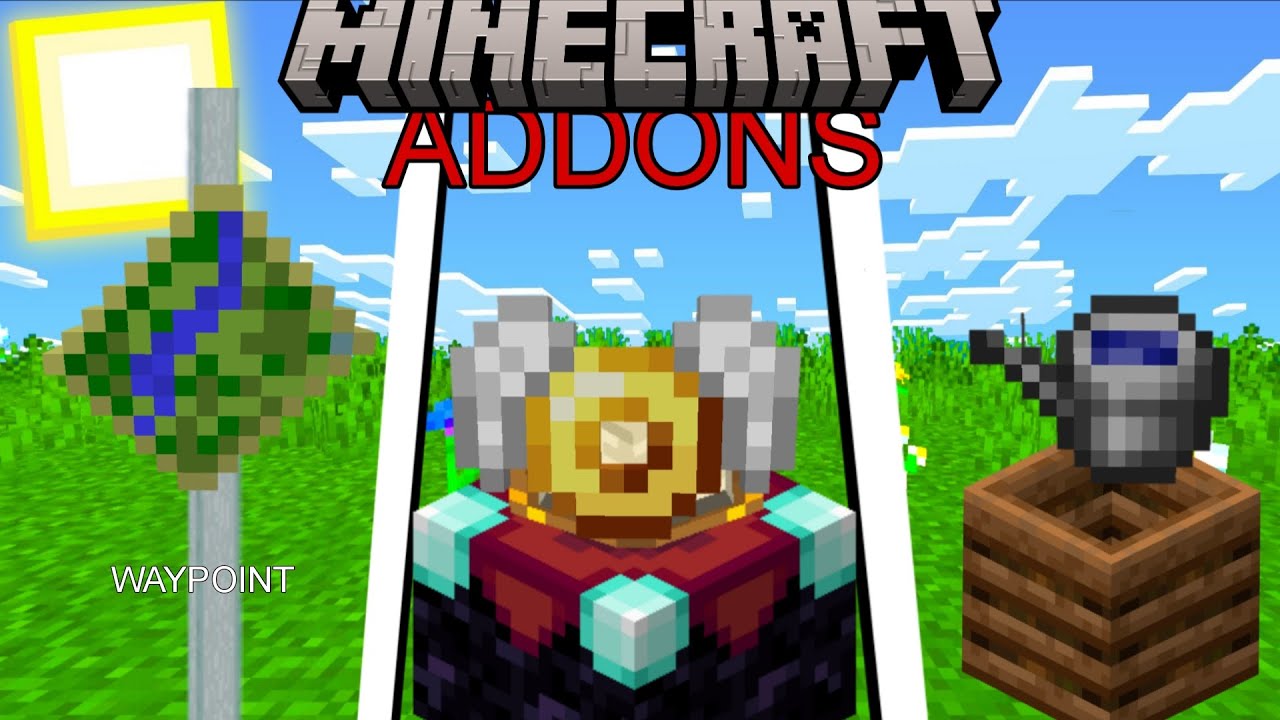 🔥TOP 5 MELHORES ADDONS PARA O SEU MINECRAFT BEDROCK 🔥 - YouTube