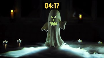 10-Minute Halloween Countdown Timer | Start & End Alert + Tik Tik Sound