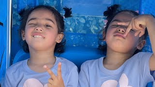 Singapore trip !! #aahanaaayana #twins #aayana #aahana #twin #cutebaby #singapore #universalstudio