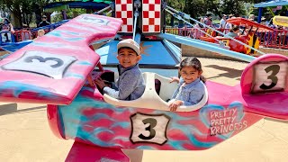 Kids Trip To Pixieland Amusement Park Concord, California