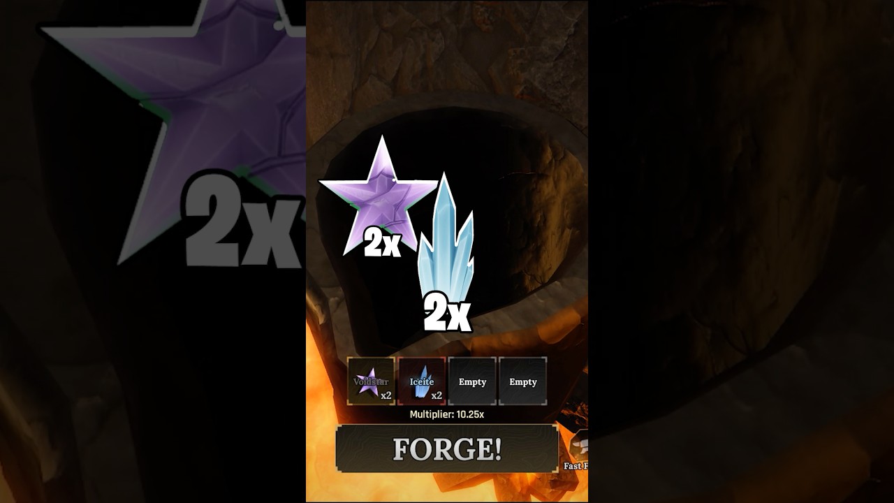 Crazy Hell Slayer Recipe in The Forge! 