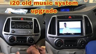 i20 old music system upgrade | 7 inch android touch screen for old swift , i20