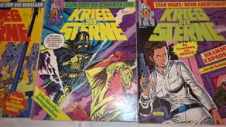 vintage Star Wars comics Krieg der Sterne Ehapa Band 1-22 Kenner Troop Transport