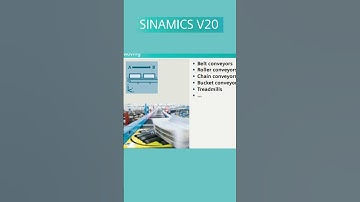 Siemens V20 Applications | Automation Industry 1.0