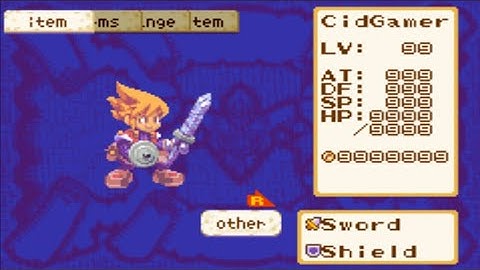 Dokapon - GBA - Cheat Codes #cheatcodes #emulator #gba