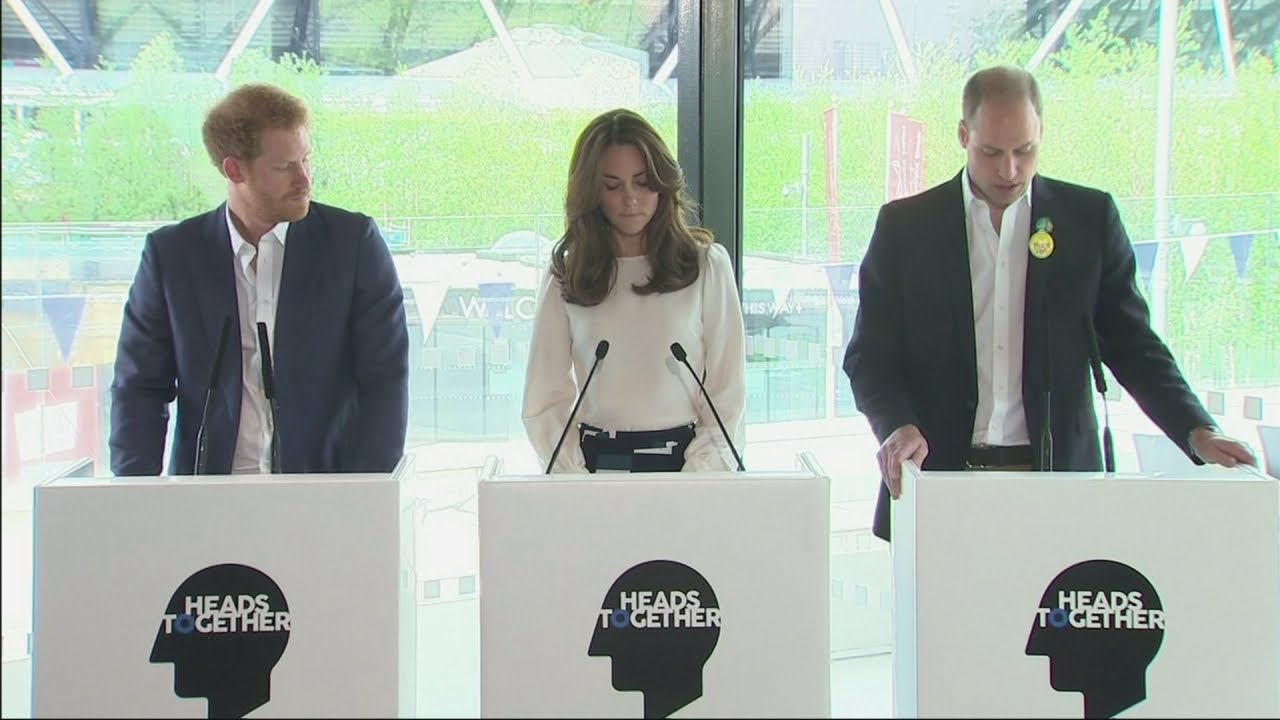 Harry, Kate and William launch mental health campaign YouTube