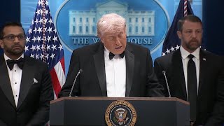 Trump rushed off stage after shots fired at White House Correspondents’ Dinner