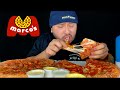 CHEESIEST PIZZA MUKBANG + Garlic Butter 🧈