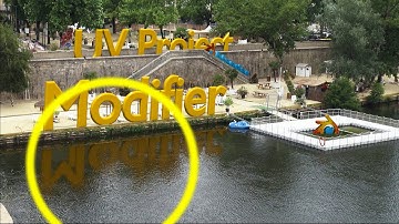 Blender 3D Camera Motion Tracking: ripple reflection using a UV Project modifier (Quick Tutorial)