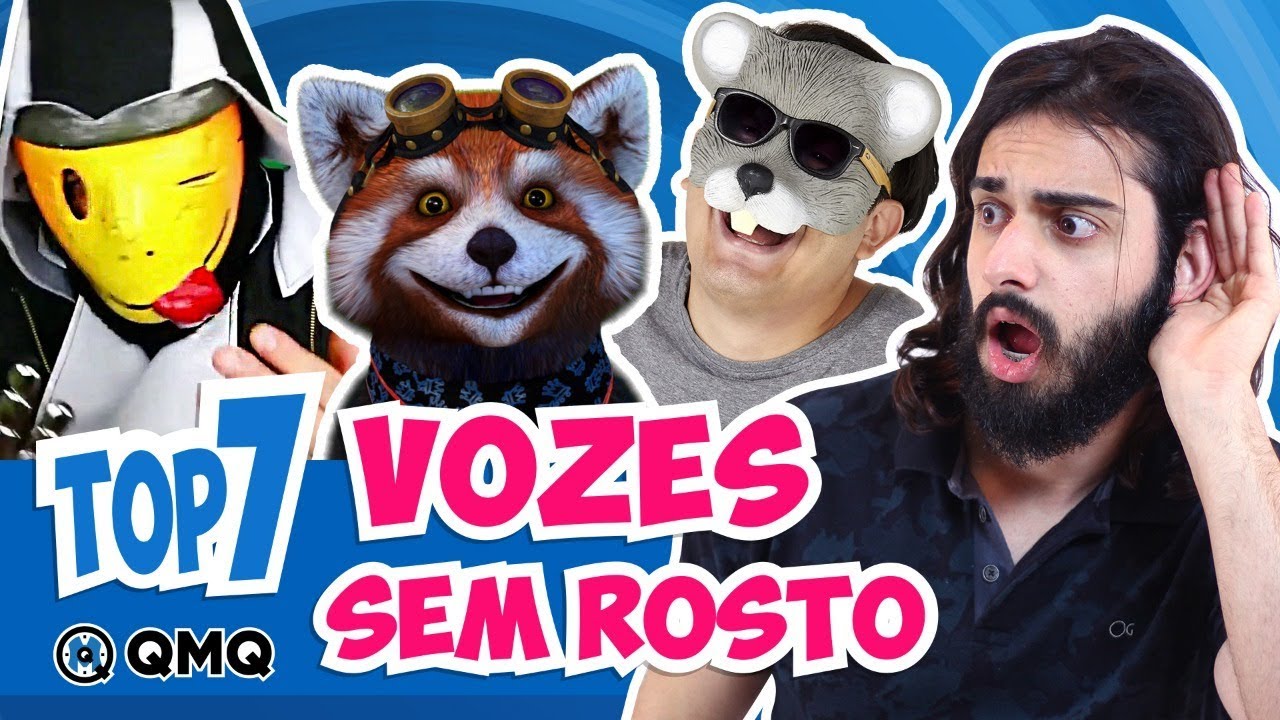 Vozes que você não Conhece o Rosto | Top 7 QMQ S03E58