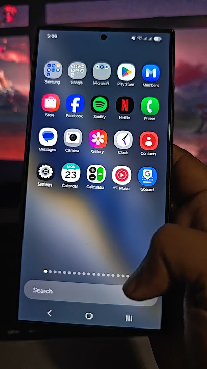 Change App Drawer Style on Samsung Phone 📱 #samsungtips #oneui7 #s24ultra