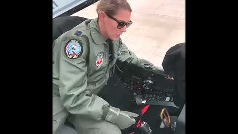 USAF Female F-16 pilot Capt Zoe Kotnik, New Viper Demo Team Member