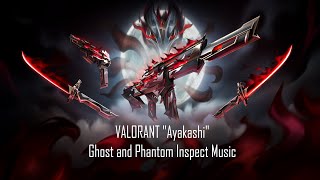 VALORANT 'Ayakashi' Ghost and Phantom Inspect Music (Extended)