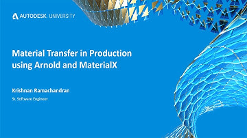 Material Transfer in Production using Arnold and MaterialX
