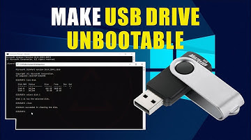 How to Make a USB Drive Unbootable & Fix Boot Records | Command Prompt Guide