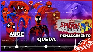 o AUGE e a QUEDA dos DESENHOS DO HOMEM-ARANHA e o possível retorno! (1967 - 2023)