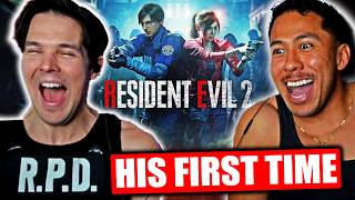 MAKING MY BOYFRIEND PLAY RESIDENT EVIL 2!