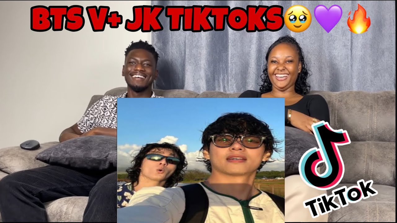 TAEKOOK Tiktoks (BTS V+ JK) | REACTION