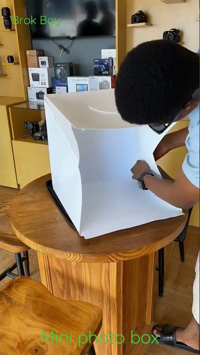 Mini Photo Box Unboxing #cameratools #cameraaccessories #photobox