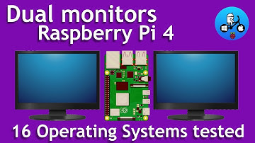 16 operating systems Tested with Dual monitors. Raspberry Pi 4