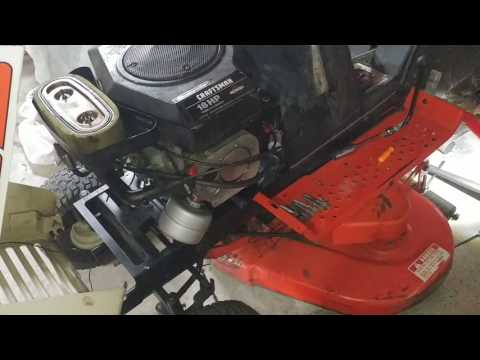 Simplicity 5212 5 5216 Hydrostatic Fluid Change YouTube