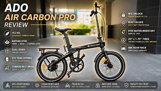 ADO Air Carbon Pro REVIEW: The 16.2 kg Carbon Folding E-Bike!